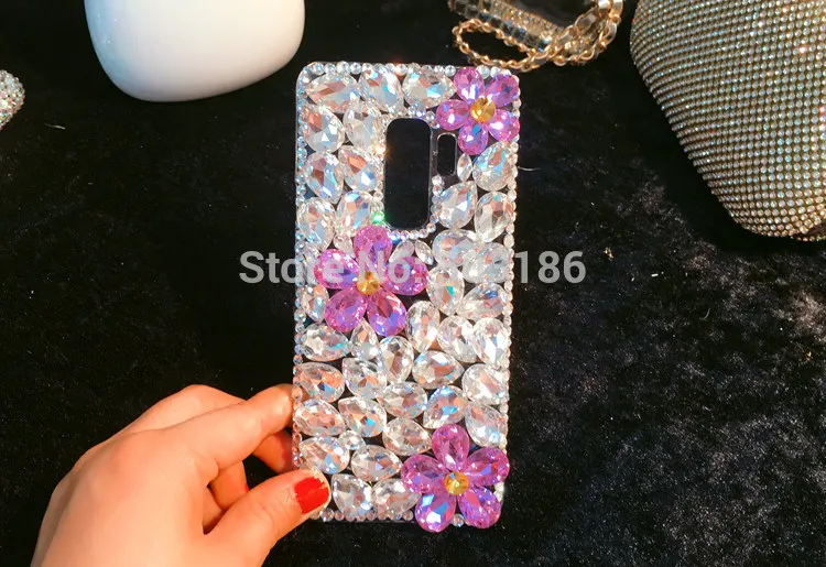 Большой чехол со стразами и цветочным рисунком для Xiaomi Mi 10 5G 9 9T 8 SE Mi9 A3 CC9 6X A2 Lite Note