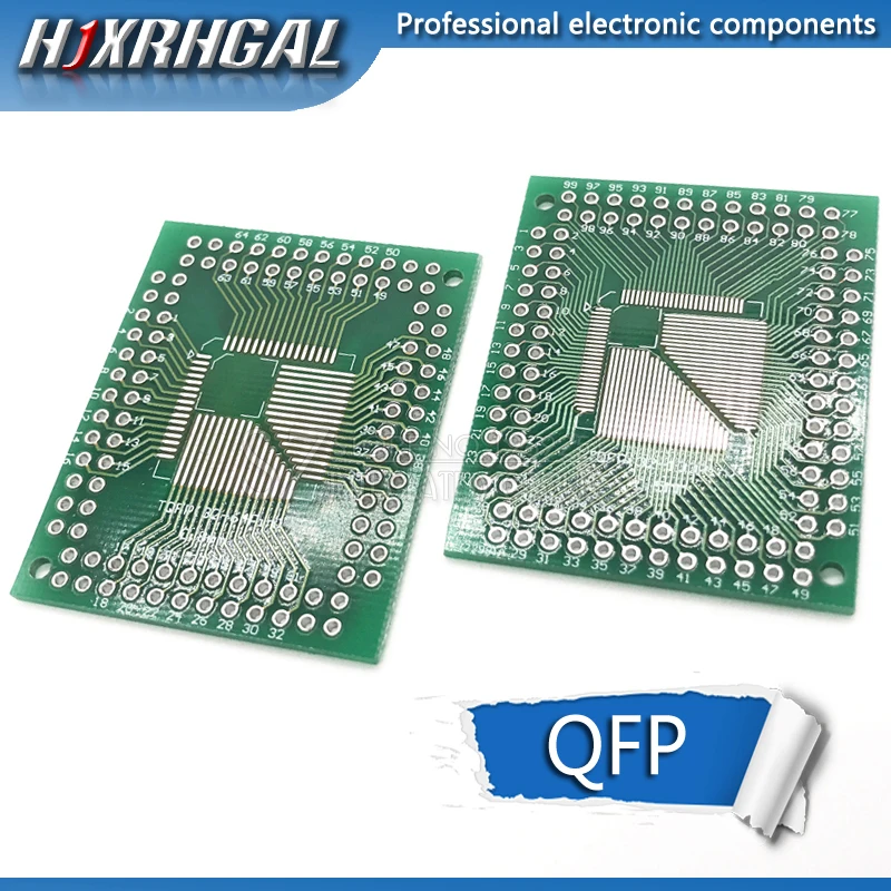 5 шт. FQFP TQFP 32 44 64 80 100 LQFP для DIP-трансферной платы DIP Pin плата шага адаптера hjxrhgal