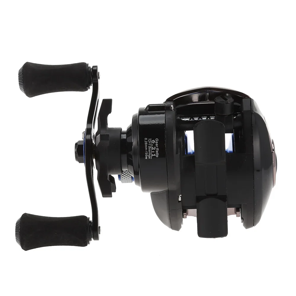 Fishing Reel Right Left Handle Gear Ratio 6.2 : 1 Bearing Quantity 13 High Speed Bait Casting 2 Colors | Спорт и развлечения