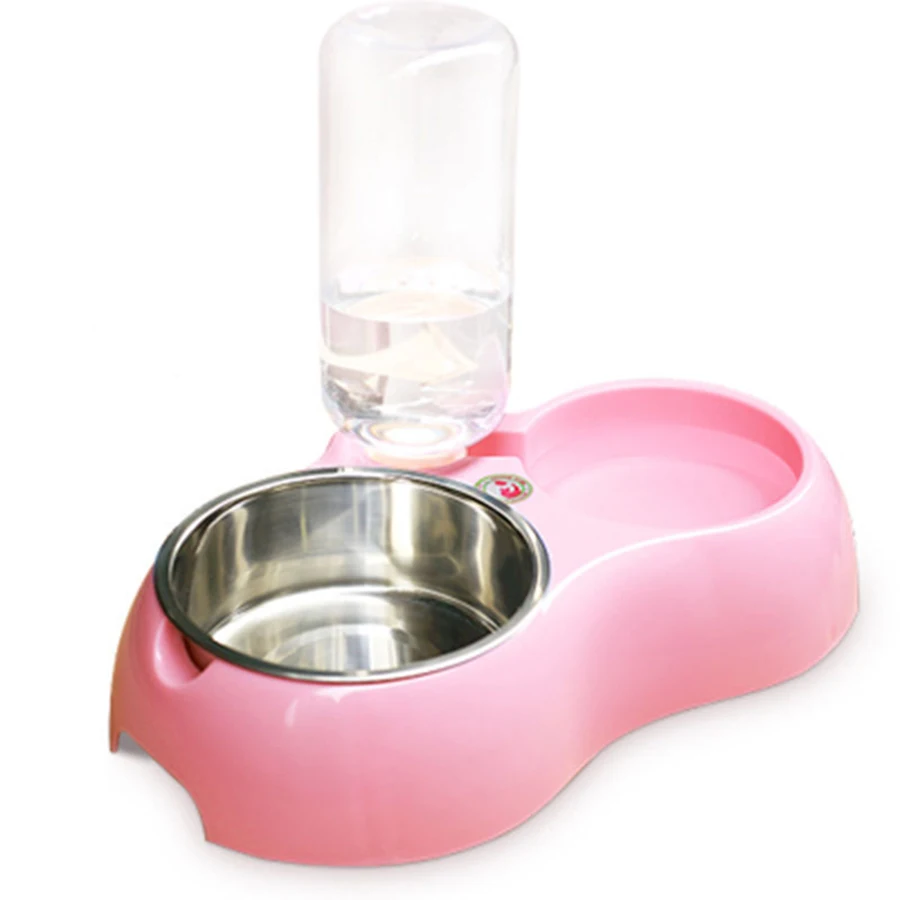 Миски для собак из нержавеющей стали Удобная общая автопоилка Gamelle Pour Chien Dog Dieters