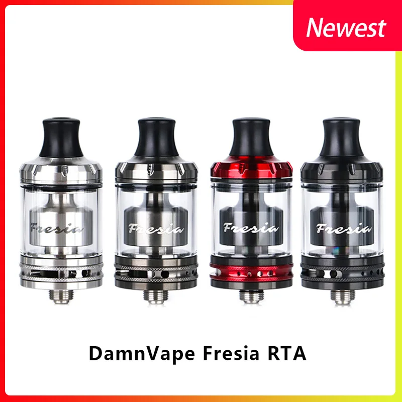 Новая DamnVape электронная сигарета freasia MTL RTA 22 мм 2 мл/3,5 мл бак распылитель трубка в трубке AFC система ограничитель легких Vape испаритель RTA