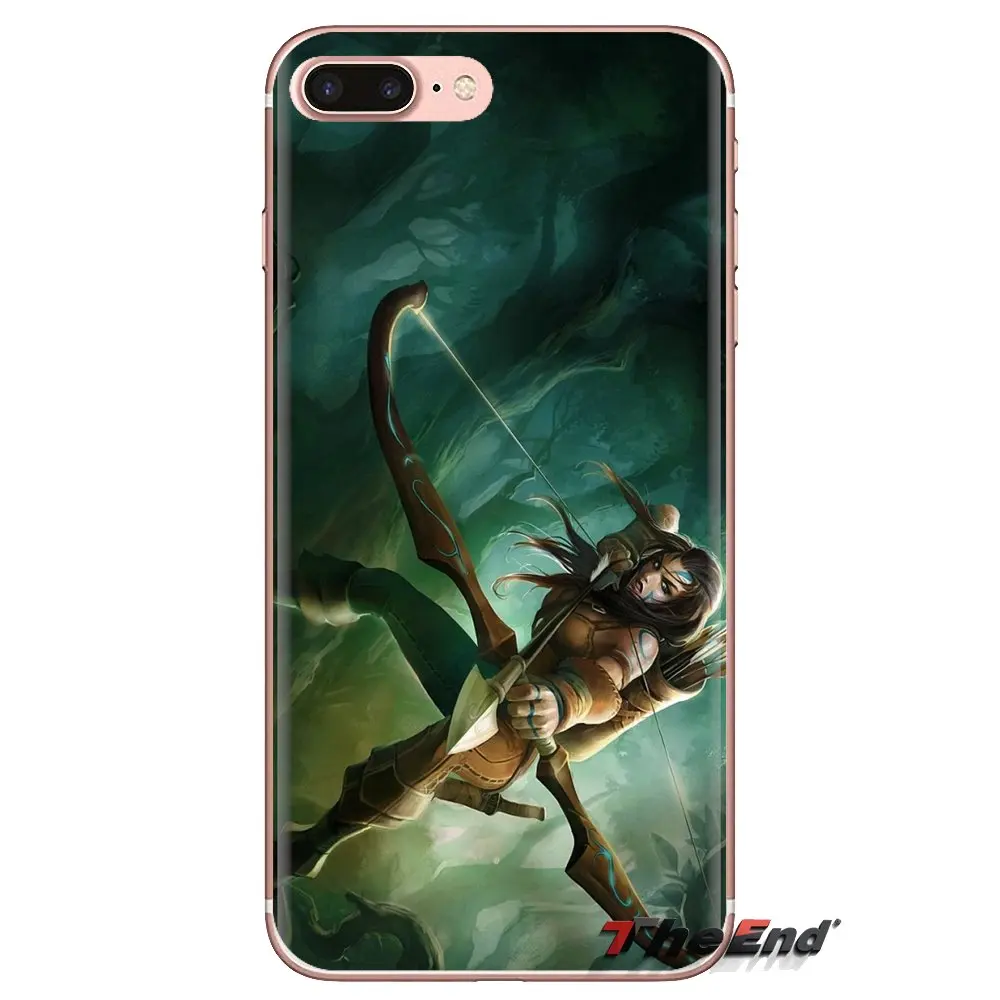 For Xiaomi Redmi 4A S2 Note 3 3S 4 4X 5 Plus 6 7 6A Pro Pocophone F1 Ashe Graves League of Legends Hero Silicone Phone Skin Case |