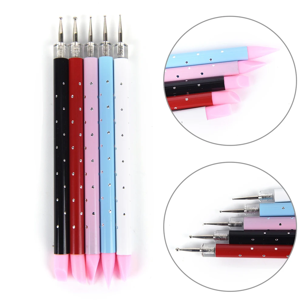 5 шт. цветов точечный инструмент для ногтей|dotting tool|nail art dottingnail dotting tool |