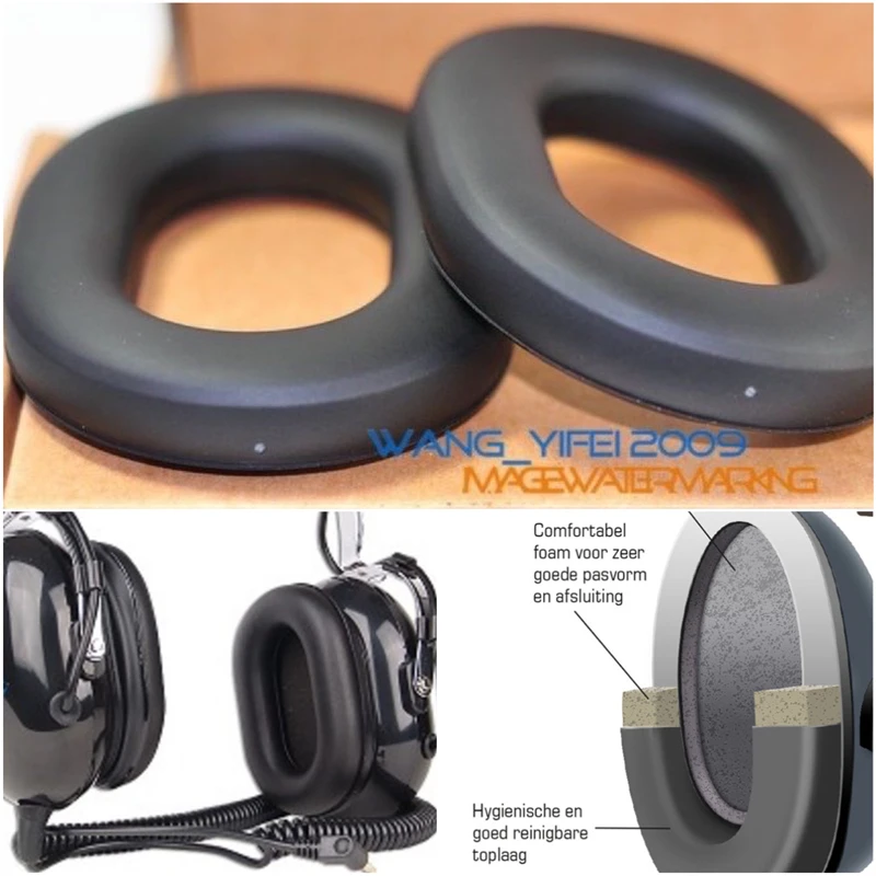 Noise Reduction Ear Pad Foam Cushion For RADIO SHACK RADIOSH