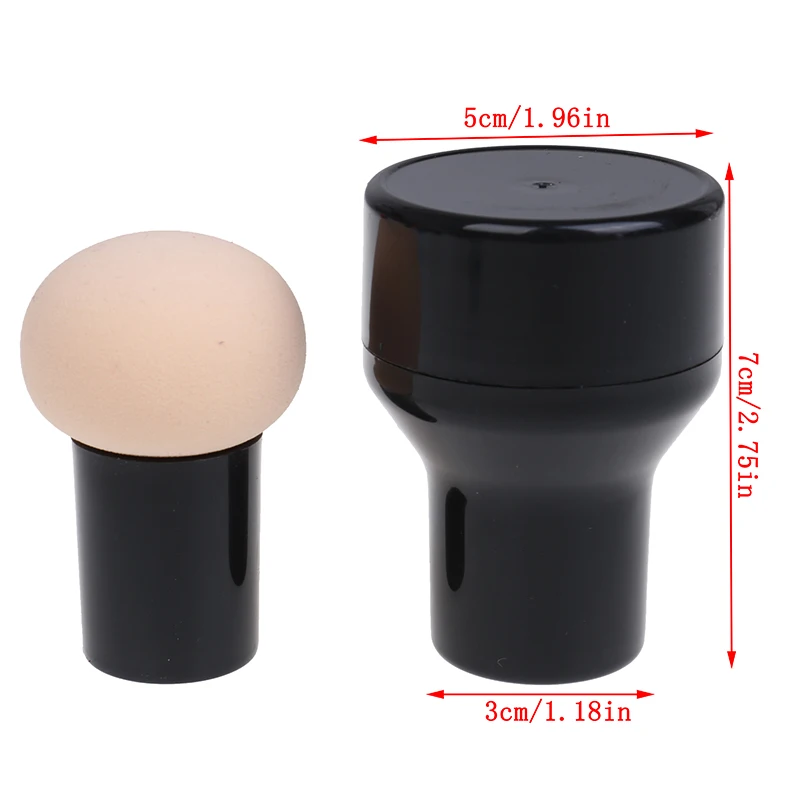 1 шт. косметическая пуховка в форме грибной головки губка для воды косметический