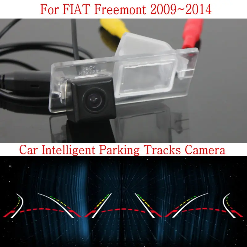 Автомобильная интеллектуальная парковочная камера для FIAT Freemont 2009 ~ 2020 / HD заднего
