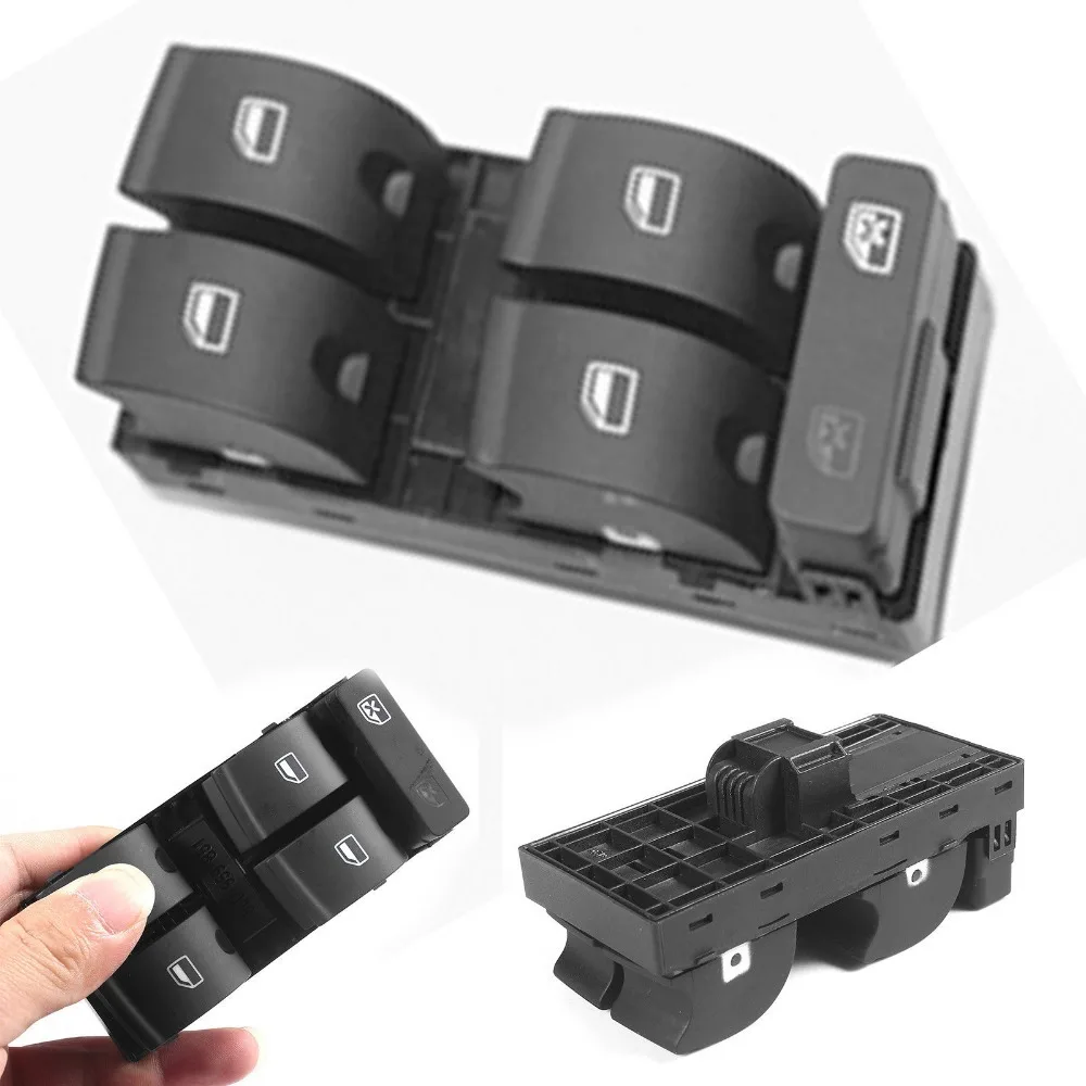 Fit for Audi A4 B6 B7 Sedan New Master Power Passenger Window Switch Panel Black | Автомобили и мотоциклы