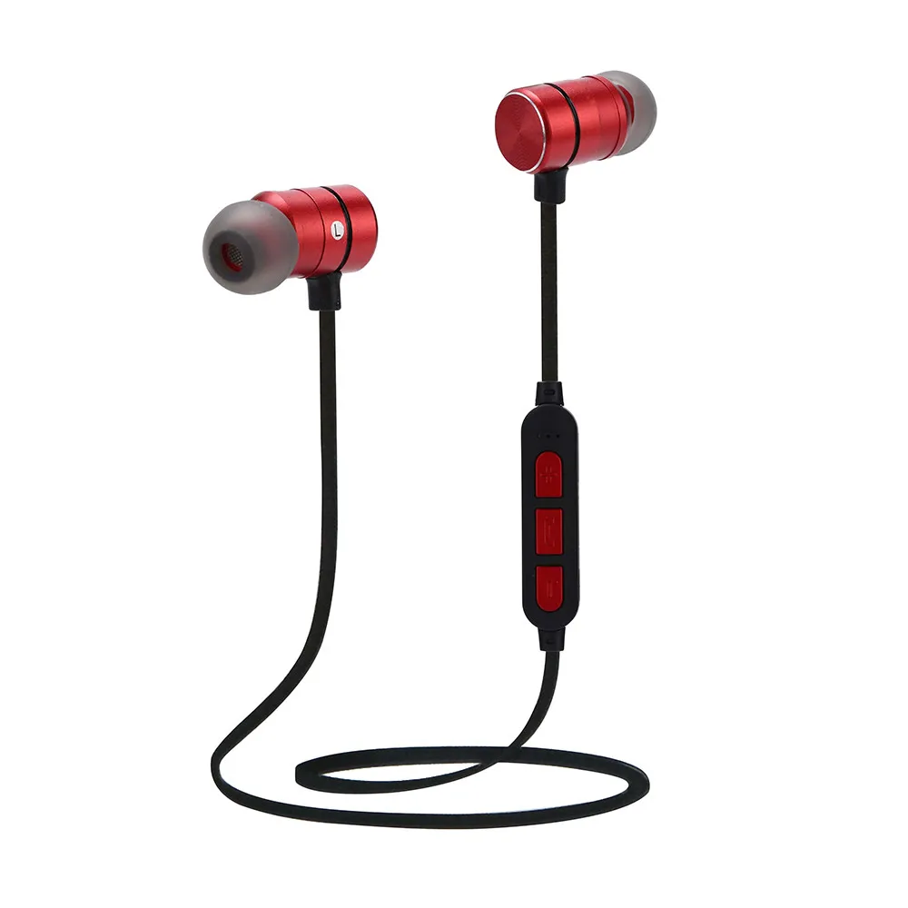 VOBERRY беспроводные Bluetooth универсальные V4.2 стерео наушники Магнитная Спортивная
