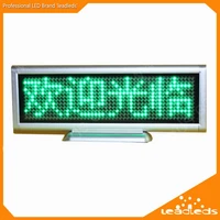 green led desktop screen desktop screen scroll on board electronic display signs in both english and chinese special offer