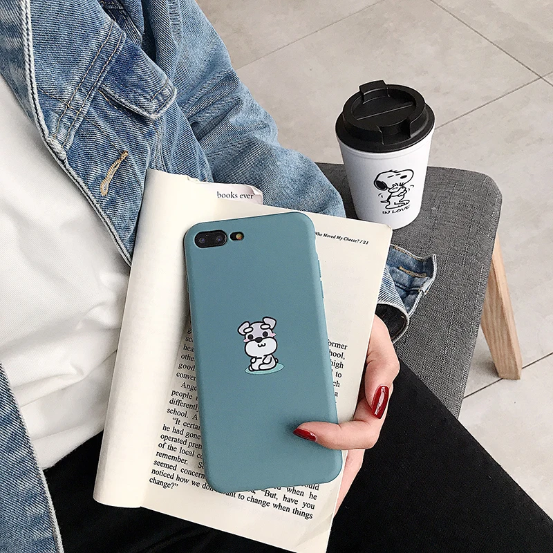 Милые чехлы для телефонов schnauzer pet для huawei P20 P30 Mate20 Pro Lite, матовый чехол для Honor 9 10 8X Nova 3 3i 3e 4 4e, задние чехлы