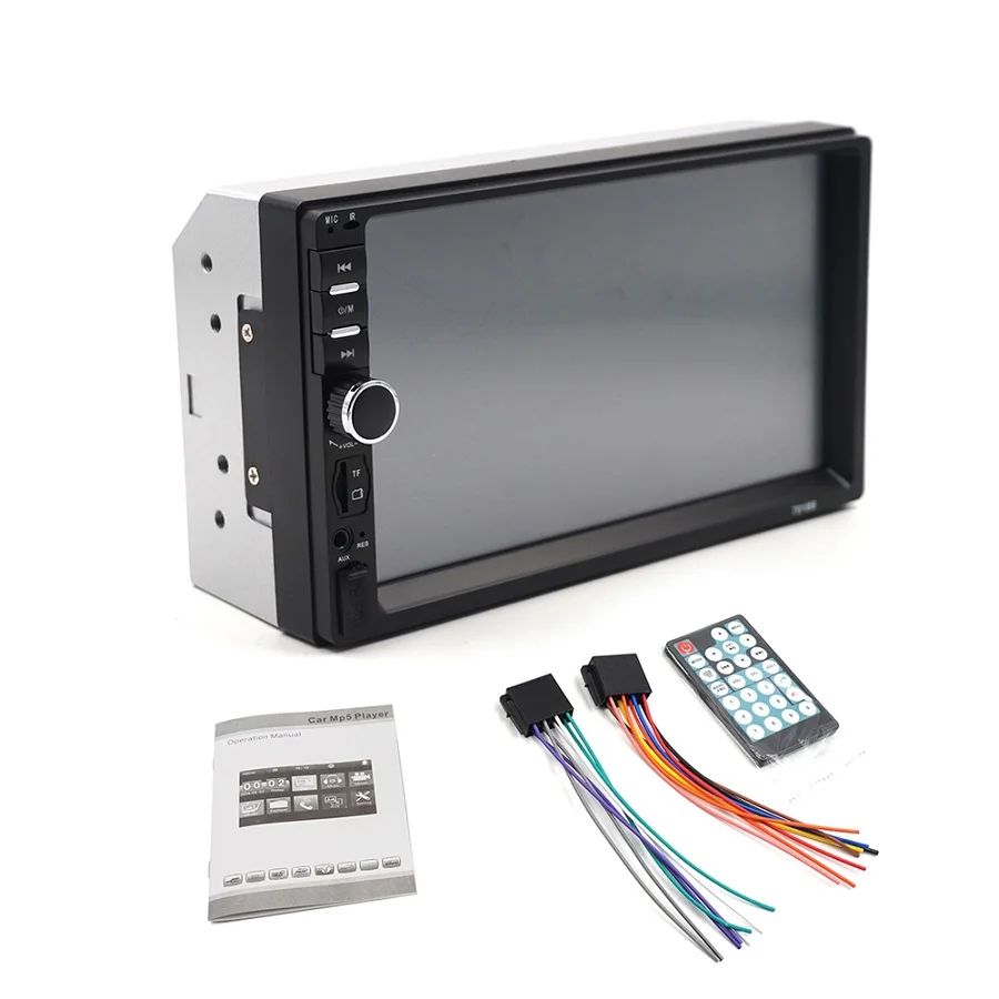 only radio Carsanbo Universal 2 din Car Multimedia Player Autoradio 2din Stereo 7" Touch Screen Music Video MP5 Player Auto Radio Bluetooth - Цвет: only radio