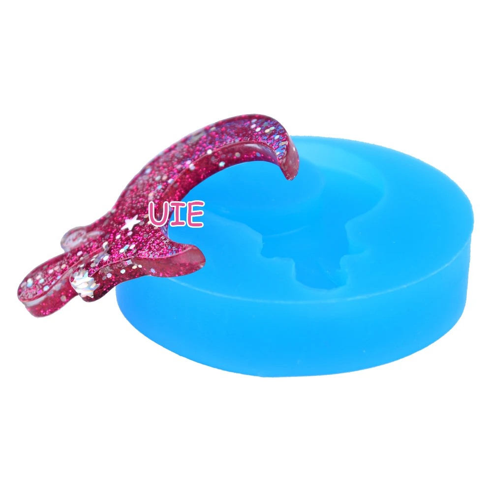PYL590U 39 1 мм Drippy Luna силиконовая форма-полумесяц Форма Луна помадка Sugarcraft DIY ручная