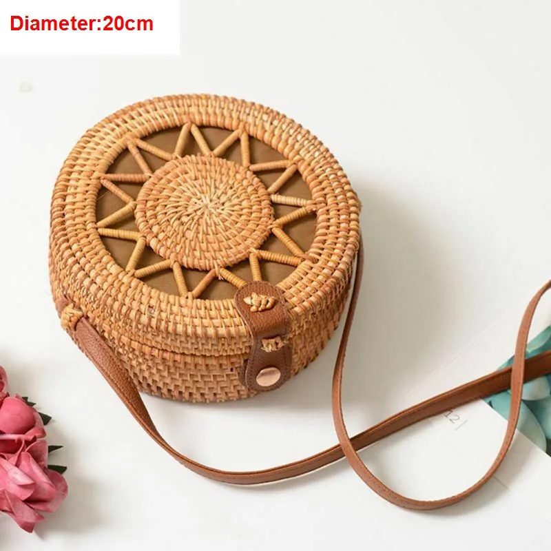 Женская сумка через плечо из ротанга Boho Классическая Летняя 2019|Сумки с ручками| |