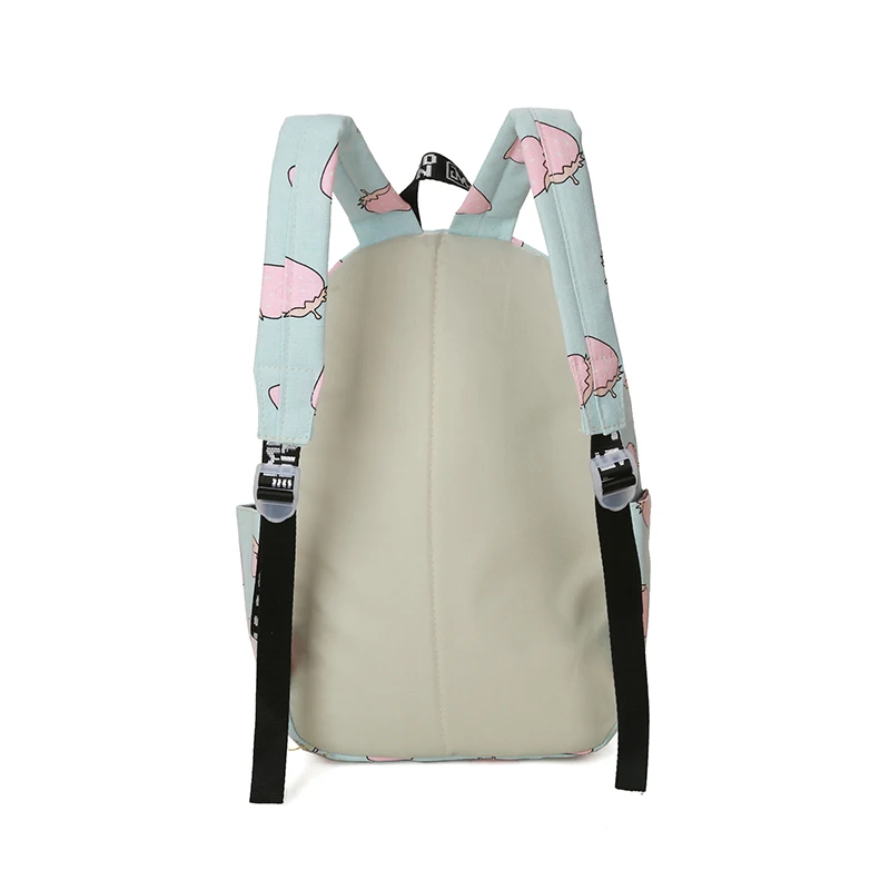 Прямая поставка Для женщин Рюкзак Комплект Высокое качество холст школьная
