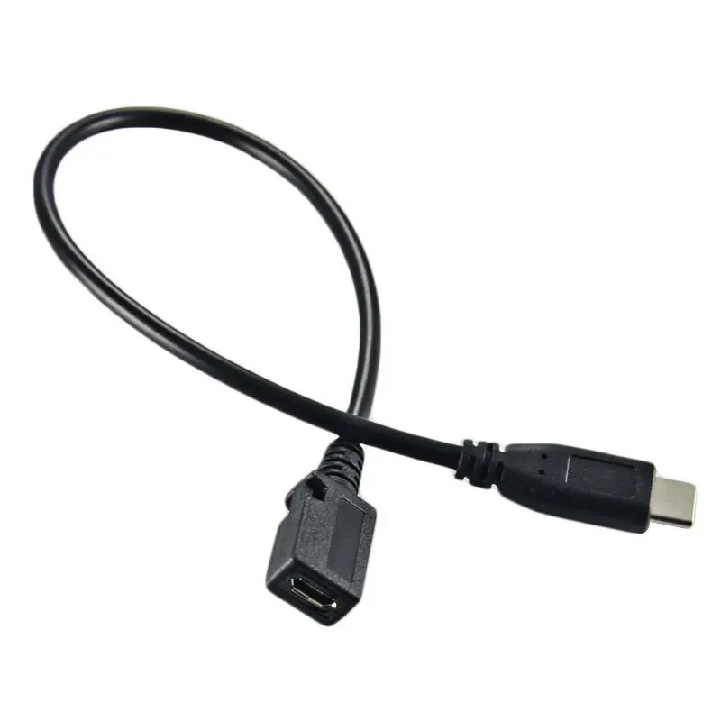 25 см USB3.1 type C штекер для Micro USB 2 0 5Pin Женский кабель передачи данных Nexus 5X6 P |