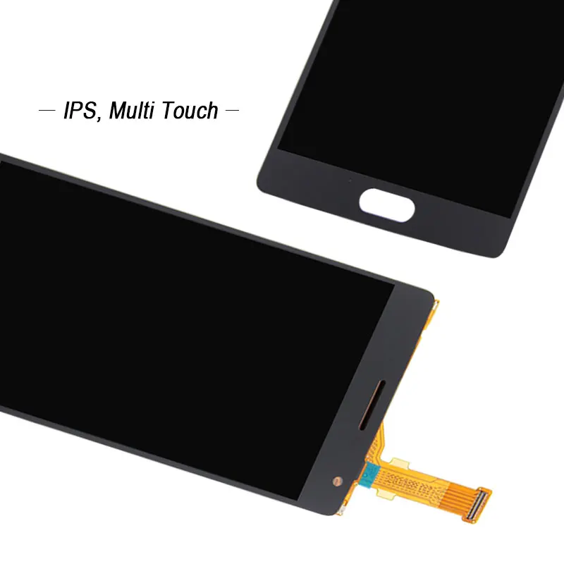 Kuero 5 &quotlcd для OnePlus 2 A2001 A2003 A2005 lcd дисплей кодирующий преобразователь сенсорного
