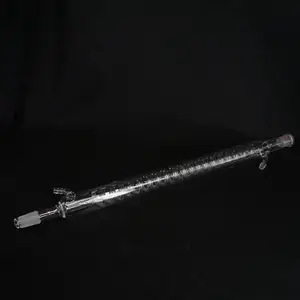 Длина 400 мм 1926 шарнир Graham конденсаторная катушка стеклянная конденсаторная лабораторная стеклянная посуда