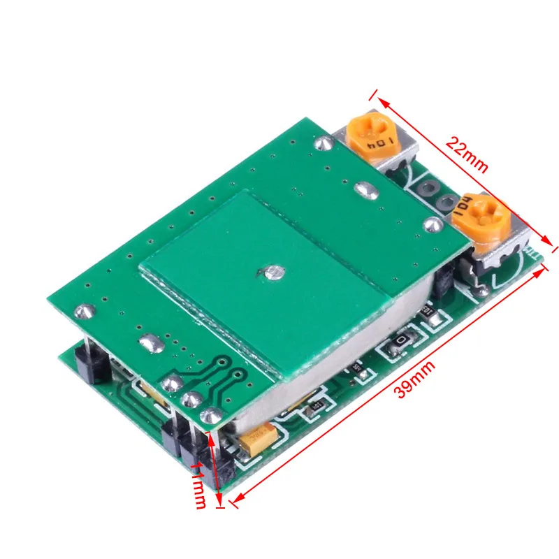 DC 5V 5.8GHz Microwave Radar Sensor Switch Module Board 5.8G ISM Waveband Sensing 12m HFS-DC06 No Interference 2S