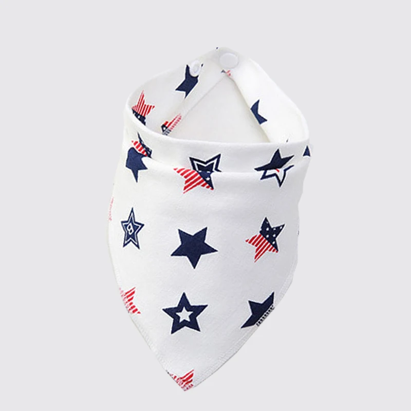 Baby bibs Cotton babador baby bandana Kids Cute Soft Bebe Baberos For Newborn Toddler Triangle Infant burp cloth Saliva | Детская одежда