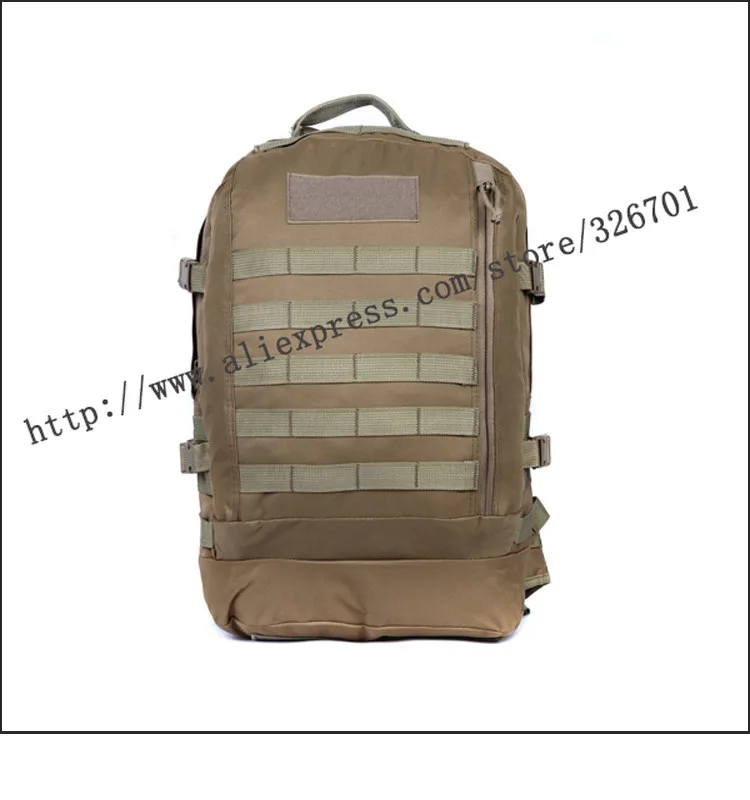 Khaki CS охотничий Molle Camel пакет штурмовой тактический рюкзак военный спортивный походный рюкзак уличный армейский Камуфляжный ранец большой емкости - Цвет: Khaki