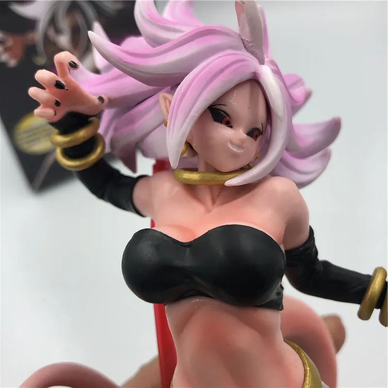 Dragon Ball Z Специальный Majin Buu Android 19 Android 21 девушка конечной формы Ver. Фигурка DBZ Goku Buu ПВХ Модель 22 см