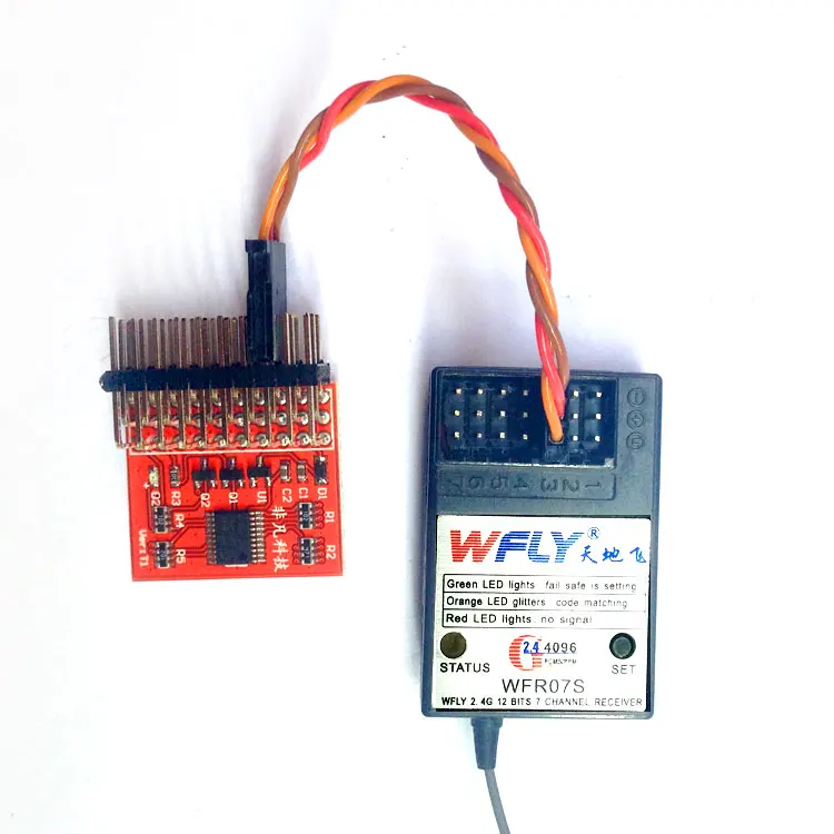Модуль преобразователя сигнала PWM В PPM SBUS DBUS 8 каналов для РУ Phantom 2 XAircraft MINIX SuperX V2|pwm