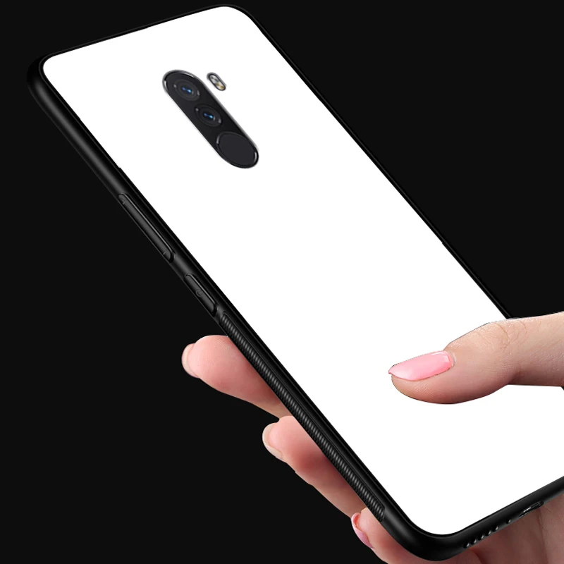 Чехол для телефона YUETUO чехол xiaomi mi pocophone f1 f 1 аксессуары ksiomi xiomi из закаленного