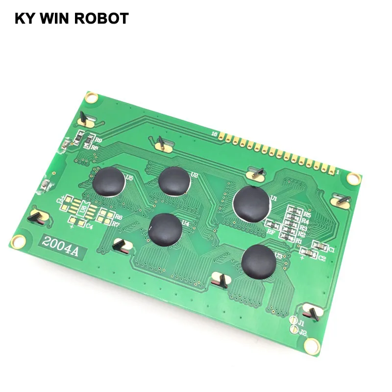 LCD 2004 20x4 Character Display Module HD44780 Controller blue screen backlight forarduino | Электронные компоненты и