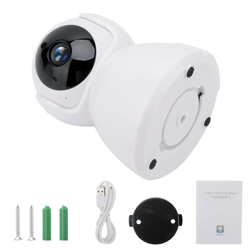 BORUIT Беспроводная ip-камера 1080P HD ИК Ночное Видение микро камера Домашняя безопасность CCTV WiFi камера приложение Детский Монитор V380 Pro