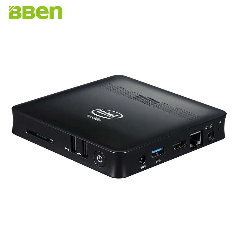 BBEN MN16A мини-ПК Windows 10 Intel N3450 четырехъядерный DDR3 4 ГБ 64 eMMC SSD опциональный порт VGA LAN