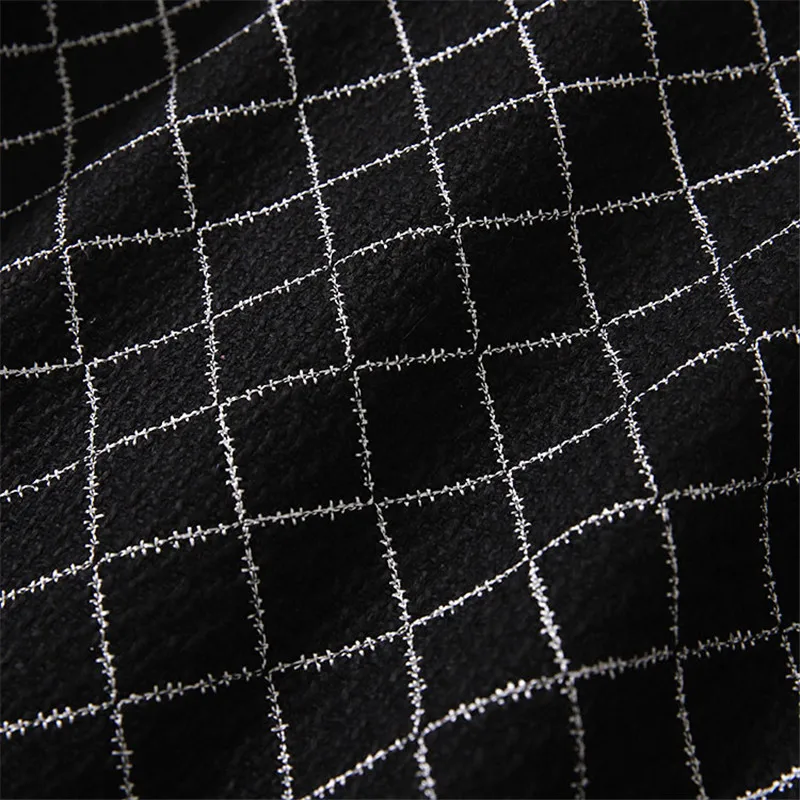 Женское шерстяное пальто ручной работы винтажное твидовое однобортное длинное в