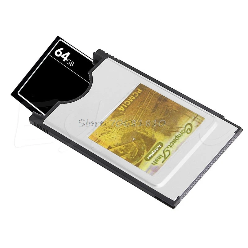 Компактная флеш-карта CF в адаптер кардридер для ПК Карта PCMCIA ноутбука |