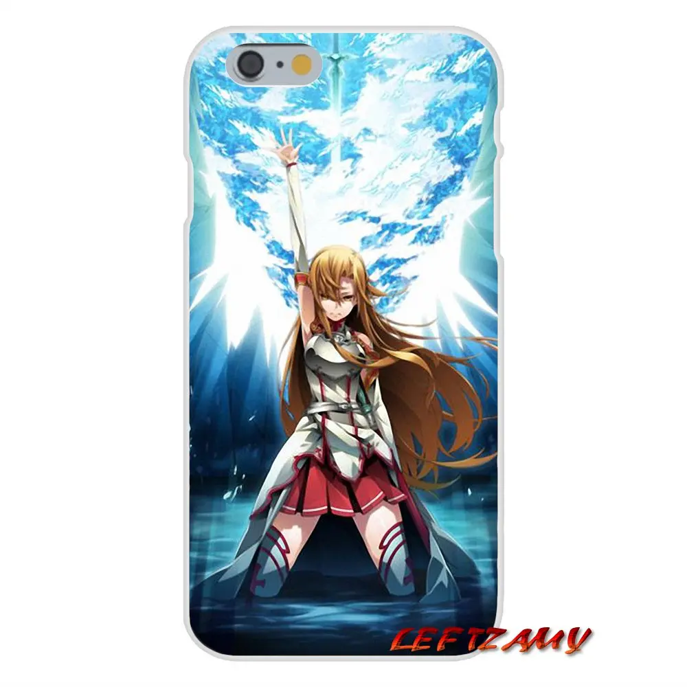 Sword Art Online SAO Anime Manga для iPhone X XR XS MAX 4 4S 5 5S 5C SE 6 6S 7 8 Plus ipod touch аксессуары чехол