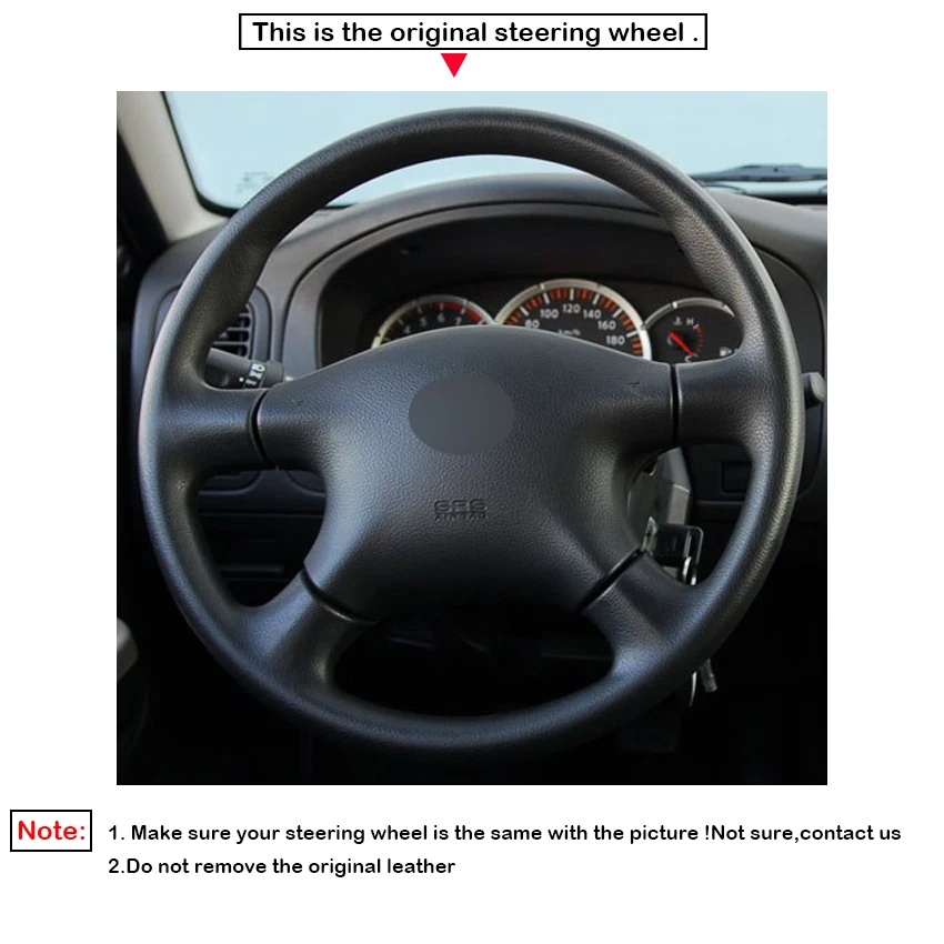 Черный PU искусственная кожа чехол на руль для Nissan Almera(N16) Pathfinder 2003-2006 Paladin 2004-2013 Infiniti M45 2003-2004