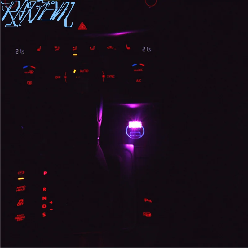 Автомобильный стиль USB атмосферный светодиодный светильник для Jeep Cherokee Comanche