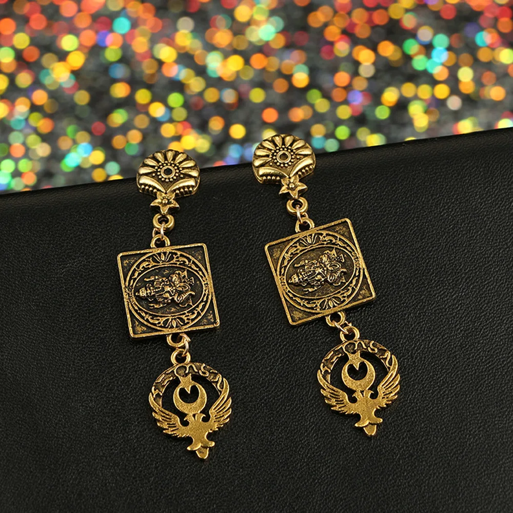 PrePiece Indian Religious Earring Retro Buddha Drop Earrings Ethnic Jewelry Accessories for Shopping/Daily 2018 New PE1340 | Украшения и