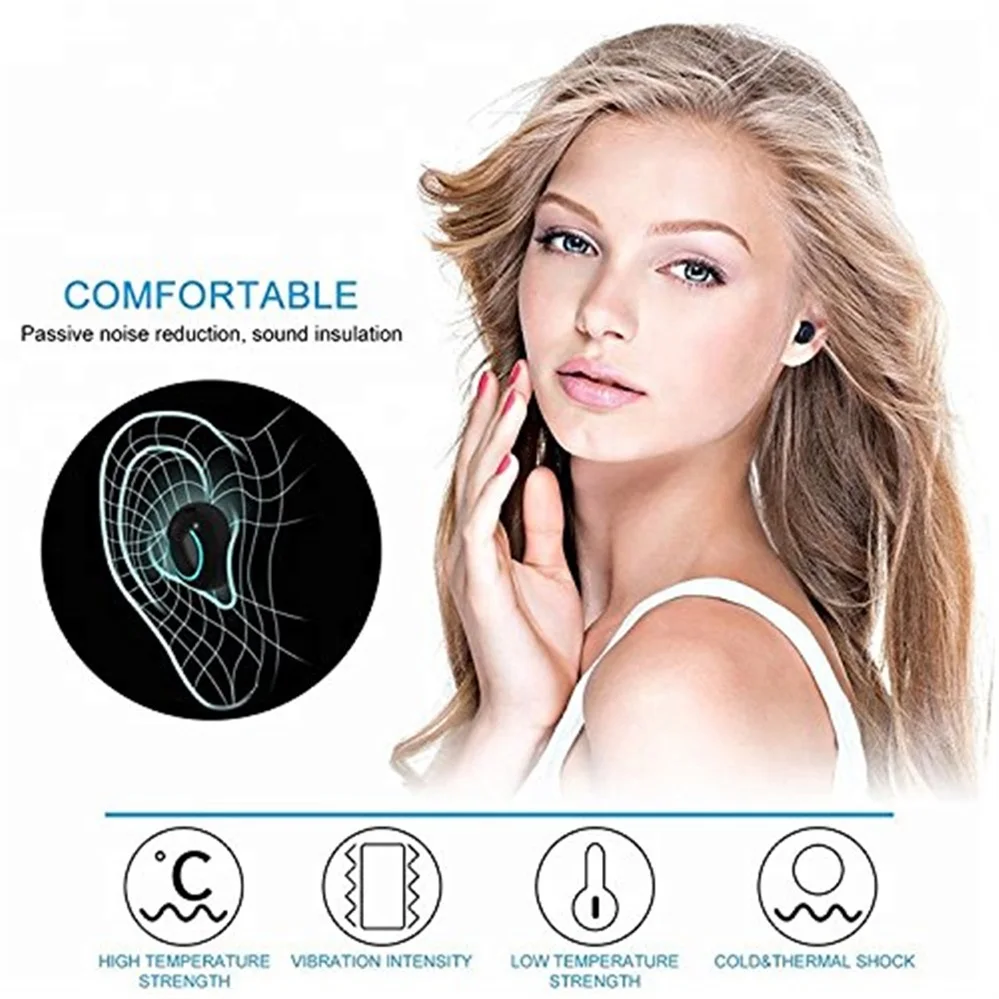 Q18 TWS i16 i7S tws Wireless Earphones headset Bluetooth Stereo Earbuds Sports Headset With Mic pk i10 i30 | Электроника