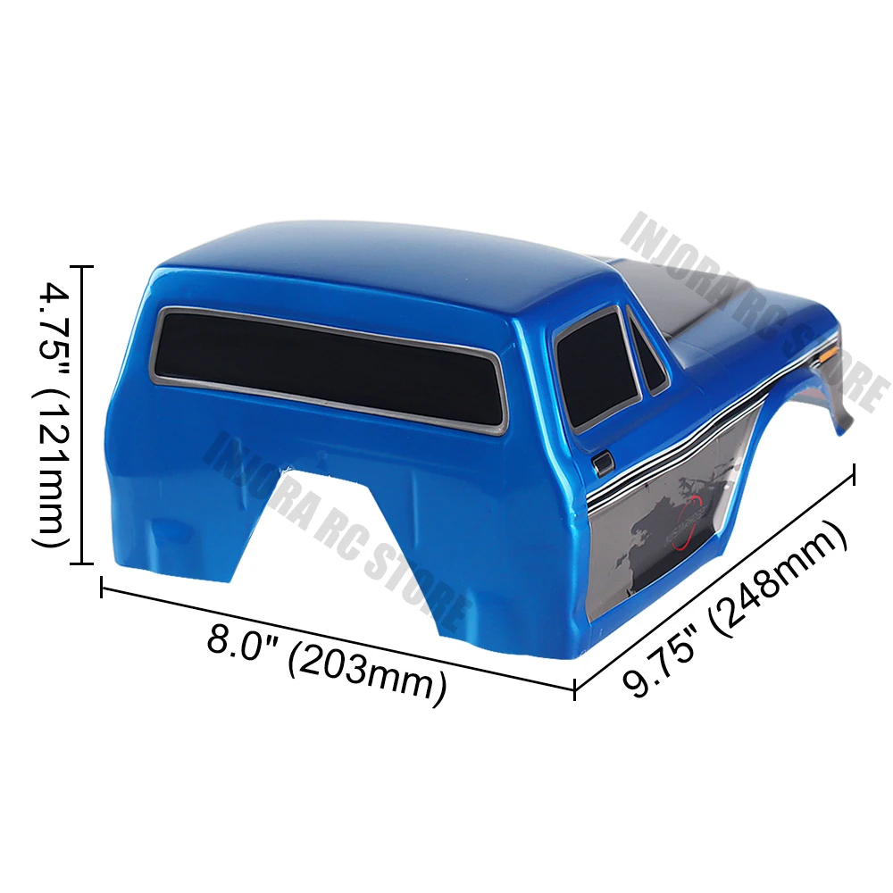 1 шт. пластиковый корпус головки для 1/10 RC Crawler F150 Axial SCX10 90046 D90 TRAXXAS|Детали и