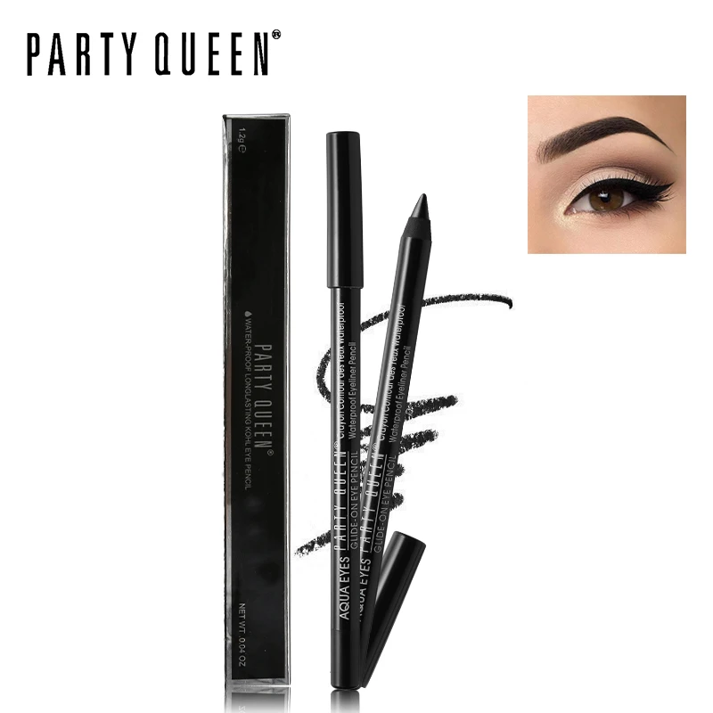 Подводка для глаз 1 шт. Черная/коричневая Водонепроницаемая гелевая подводка