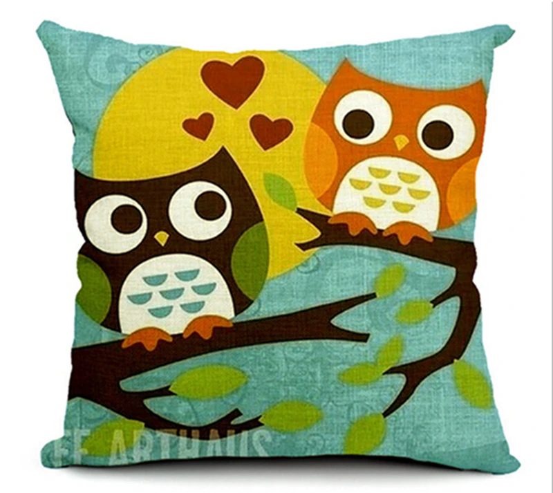 5 шт./лот высококачественные толстые хлопковые льняные подушки в пасторальном