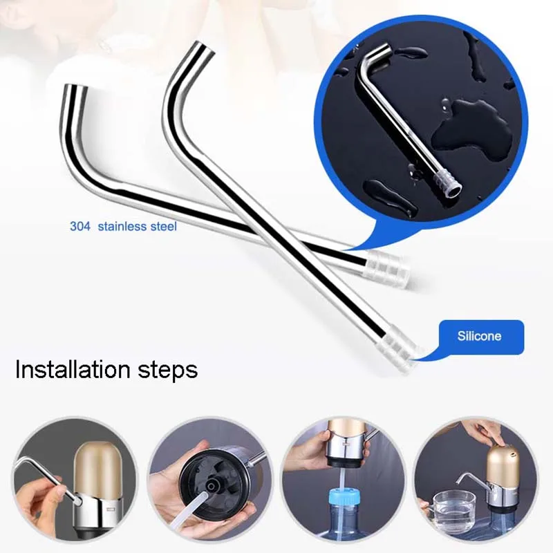 Электрический умный волшебный кран для кемпинга насос галлоновое ведро бутылка