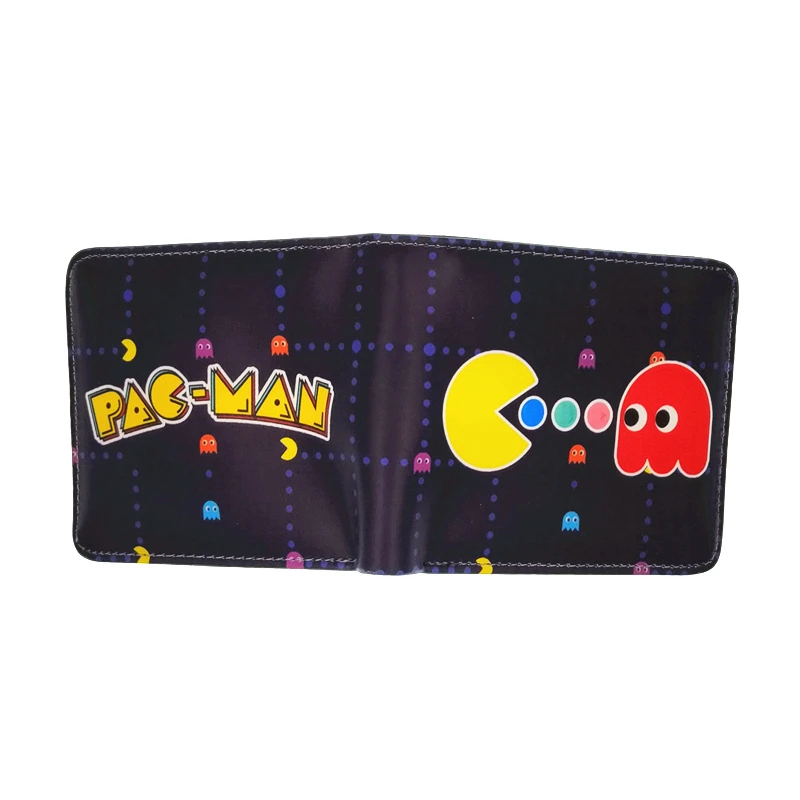 Кошелек MASS EFFECT и Pac-Man для ролевых игр, N7, мужской короткий бумажник с карточками, из искусственной кожи, цена в долларах - Цвет: 06