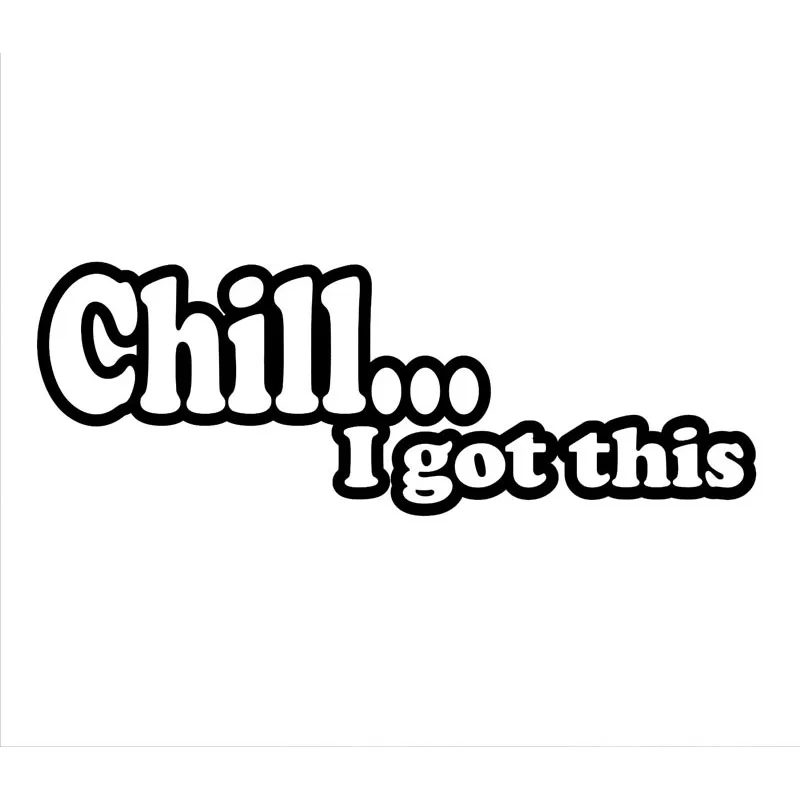 

18*6,3 см чехол для кузова автомобиля с надписью «Cool I GOT THIS Funny»