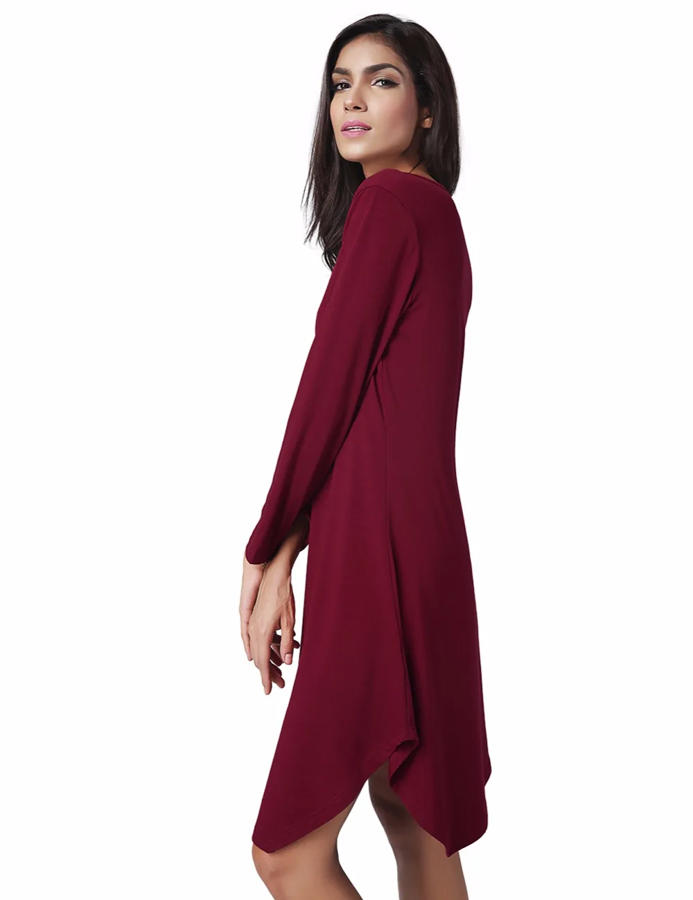 Женские длинный рукав о Средства ухода за кожей шеи свободные Модные