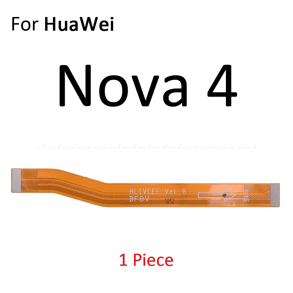 Основная плата Материнская плата ЖК-разъем гибкий кабель для HuaWei Nova 4 4e 3 3e 3i 2 2S 2i Lite Plus Young