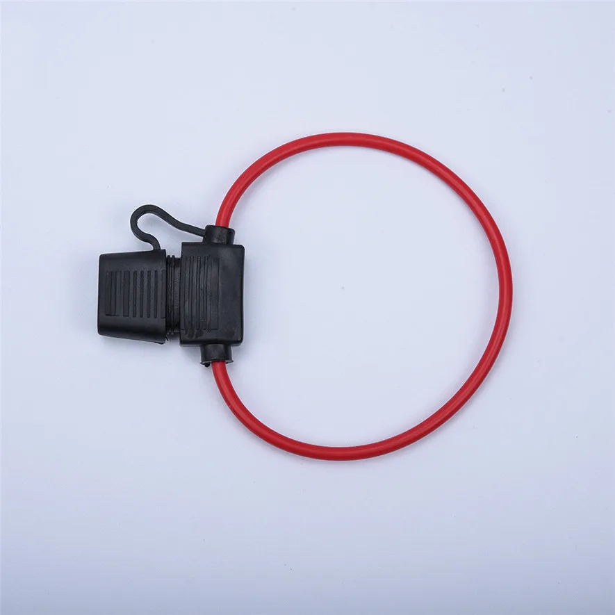 Универсальный 10 шт. стандартный держатель предохранителя 40 А 12 AWG кабель в линию