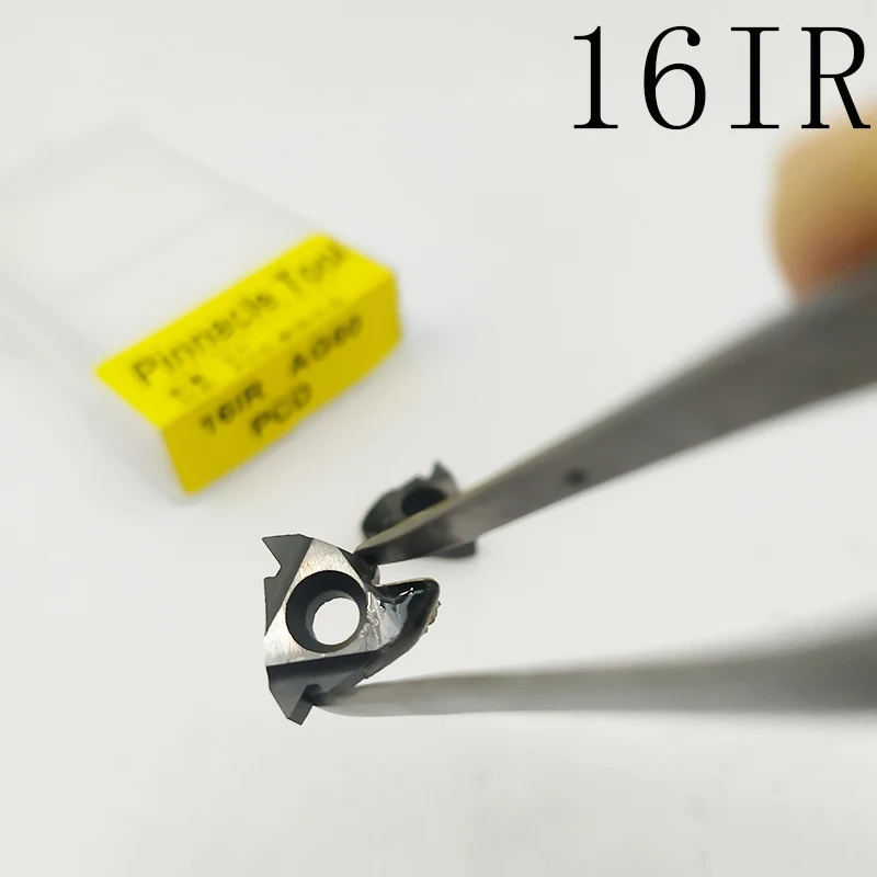 1 шт. 16ER AG60 16IR PCD CBN токарный станок с ЧПУ алмазной резьбой|Аксессуары для