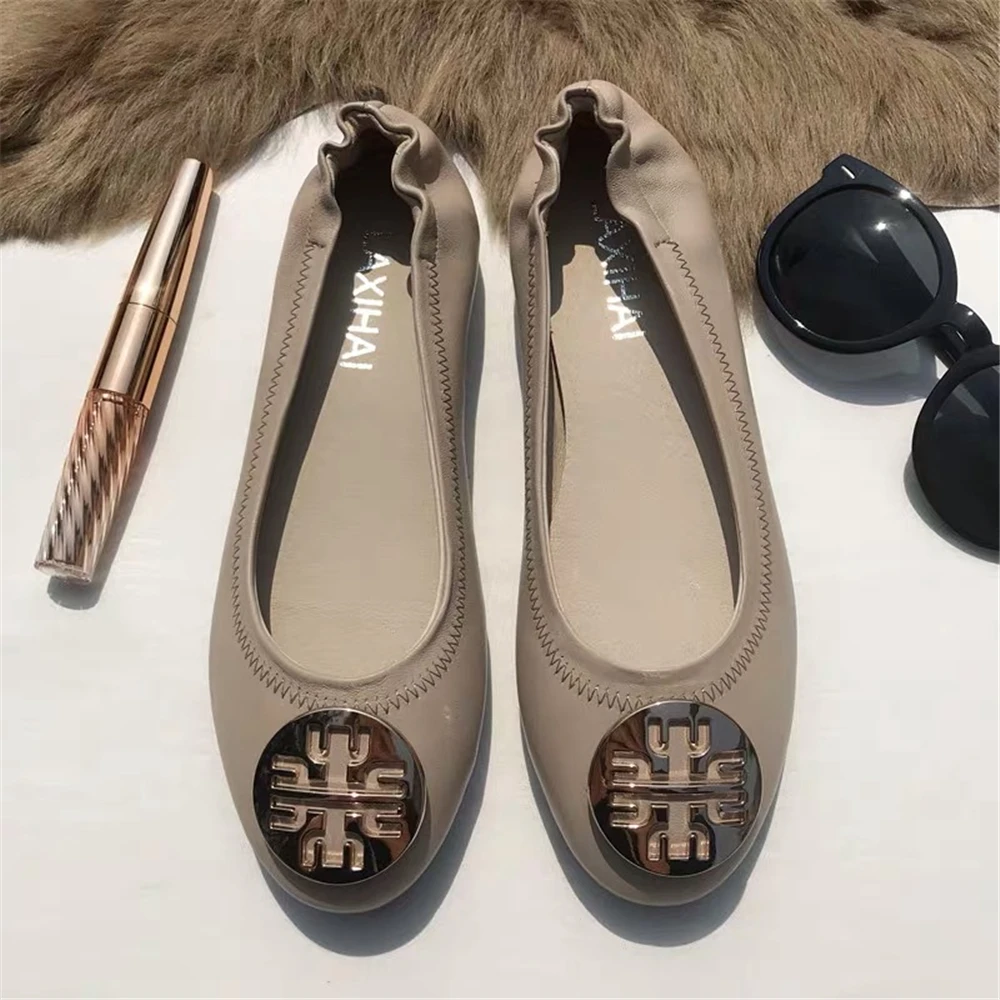 Chuezy/Женская обувь из натуральной кожи женская на плоской подошве Модные женские