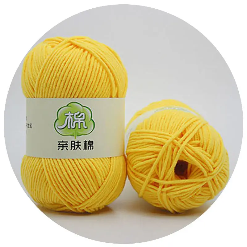 50 г/шарик детская мягкая пряжа из хлопчатобумажной шерсти|Пряжа| |