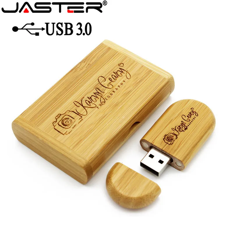 JASTER usb 3,0 Логотип Деревянный+ коробка персональный логотип печать Ручка-накопитель 8 ГБ 16 ГБ 32 ГБ 64 Гб usb флеш-накопитель Флешка U диск карта памяти